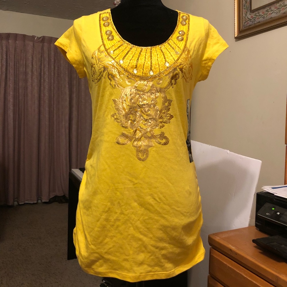 Southpole Women Petite Tunic Shirt